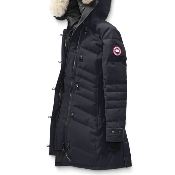 Canada Goose Lorette Parka Coat Jacket Women's XS Navy - Picture 4 of 13